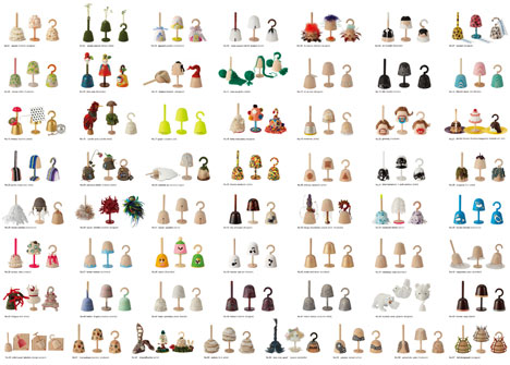 Bell-orgel by Nendo Bell-orgel by Nendo