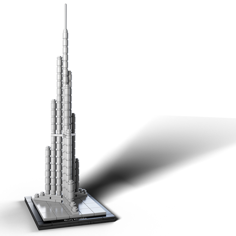 Burj Khalifa in LEGO bricks Burj Khalifa in LEGO bricks