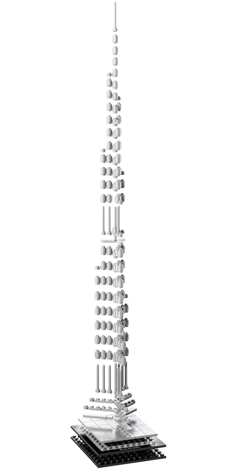 Burj Khalifa in LEGO bricks Burj Khalifa in LEGO bricks