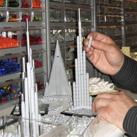 Burj Khalifa in LEGO bricks Burj Khalifa in LEGO bricks