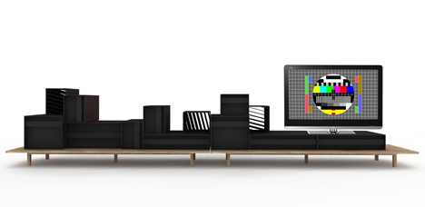 Container Sideboard by Alain Gilles for Casamania Container Sideboard by Alain Gilles for Casamania