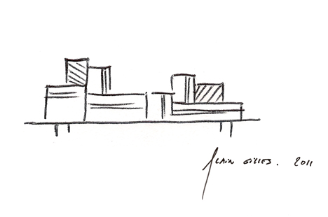 Container Sideboard by Alain Gilles for Casamania Container Sideboard by Alain Gilles for Casamania