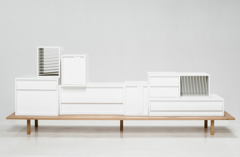 Container Sideboard by Alain Gilles for Casamania Container Sideboard by Alain Gilles for Casamania