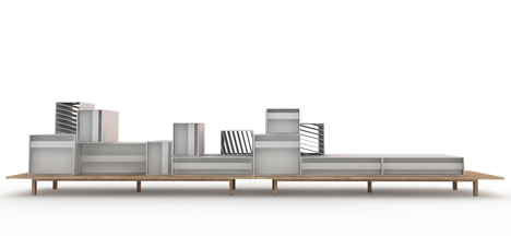 Container Sideboard by Alain Gilles for Casamania Container Sideboard by Alain Gilles for Casamania