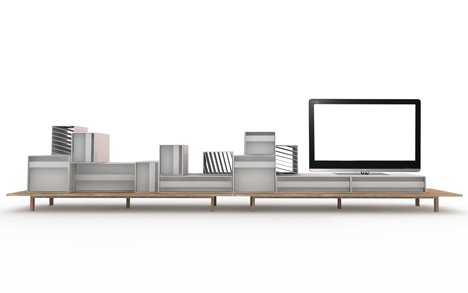 Container Sideboard by Alain Gilles for Casamania Container Sideboard by Alain Gilles for Casamania