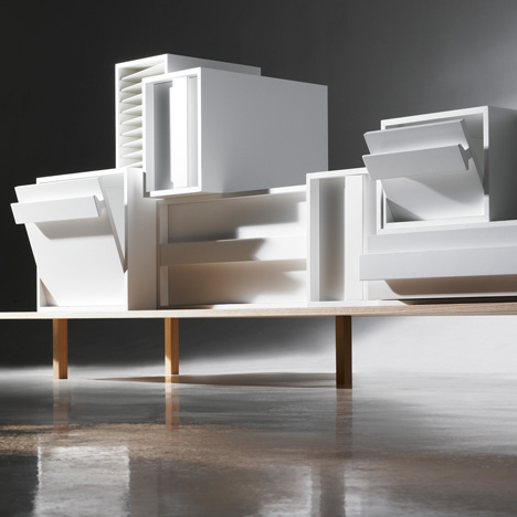 Container Sideboard by Alain Gilles for Casamania