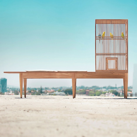 Family Bench by Valentin Garal for Le Porc-Shop