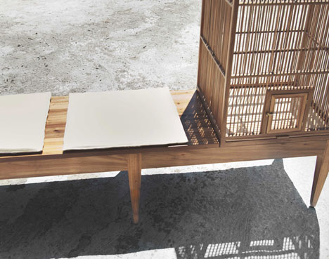 Family Bench by Valentin Garal for Le Porc-Shop Family Bench by Valentin Garal for Le Porc-Shop