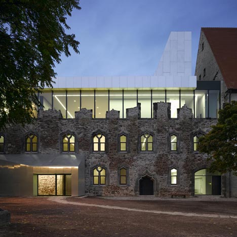 Moritzburg Museum Extension by Niento Sobejano Arquitectos