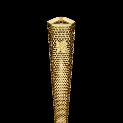 London 2012 Olympic Torch by BarberOsgerby