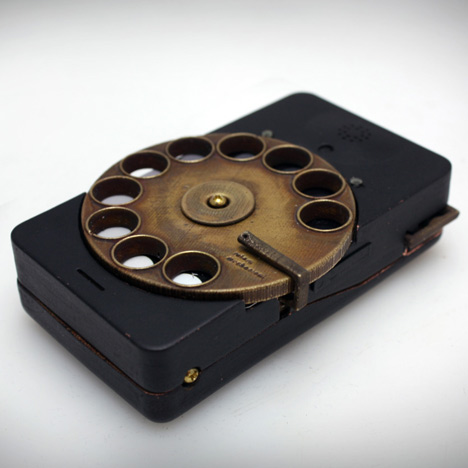 Rotary Mechanical Smartphone by Richard Clarkson