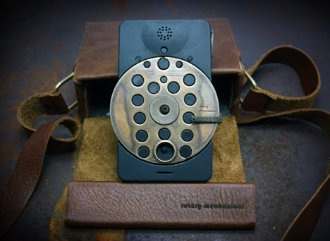 Rotary Mechanical Smartphone by Richard Clarkson