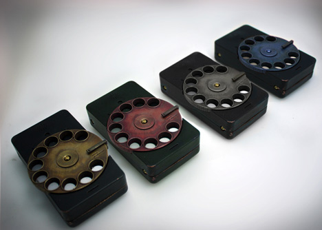 Rotary Mechanical Smartphone by Richard Clarkson