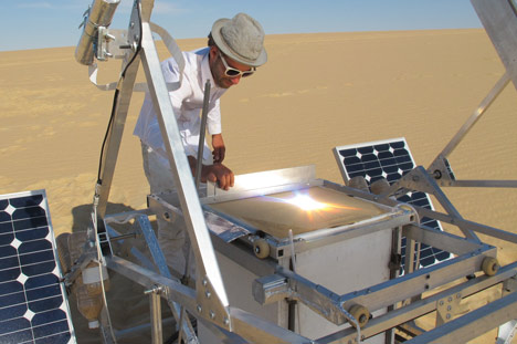 The Solar Sinter by Markus Kayser The Solar Sinter by Markus Kayser