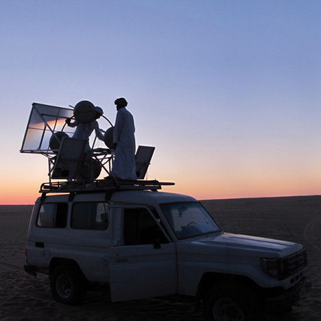 The Solar Sinter by Markus Kayser The Solar Sinter by Markus Kayser