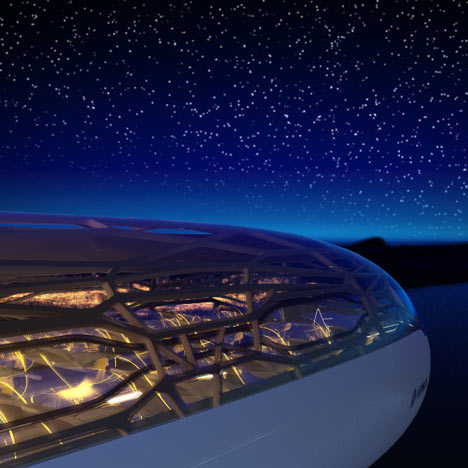 Transparent aeroplane by Airbus