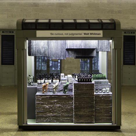 Aesop Grand Central Kiosk by Tacklebox