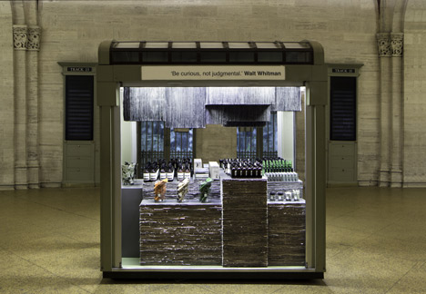 Aesop Grand Central Kiosk by Tacklebox Aesop Grand Central Kiosk by Tacklebox