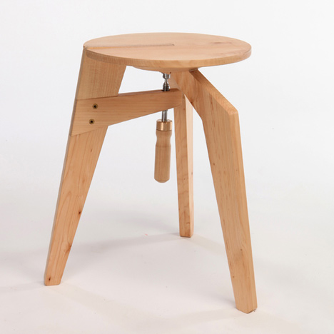 Clamped Stools by Daniel Glazman