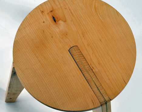 Clamped Stools by Daniel Glazman