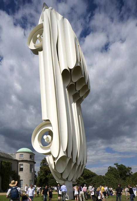 Jaguar E-Type Sculpture by Gerry Judah Jaguar E-Type Sculpture by Gerry Judah