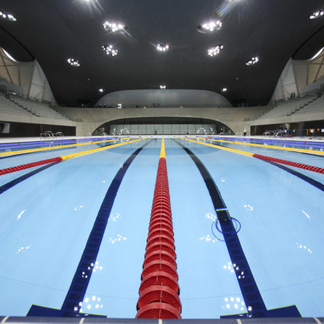 London 2012 Aquatics Centre by Zaha Hadid Architects