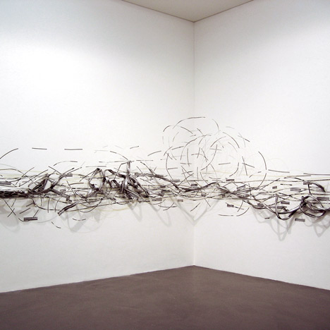 Miles and miles of sticky tape by Monika Grzymala