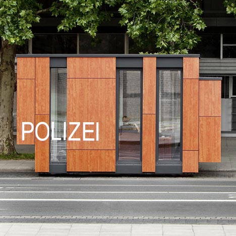 Mobile Police Station by Gesamtkonzept Architekten Mobile Police Station by Gesamtkonzept Architekten
