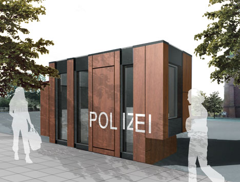 Mobile Police Station by Gesamtkonzept Architekten Mobile Police Station by Gesamtkonzept Architekten