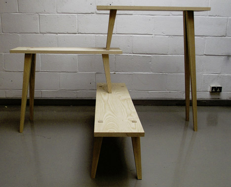 Prop-er Benches by Oscar Medley-Whitfield