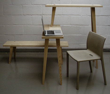 Prop-er Benches by Oscar Medley-Whitfield