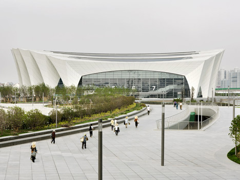 Shanghai Oriental Sports Centre by GMP Architekten Shanghai Oriental Sports Centre by GMP Architekten