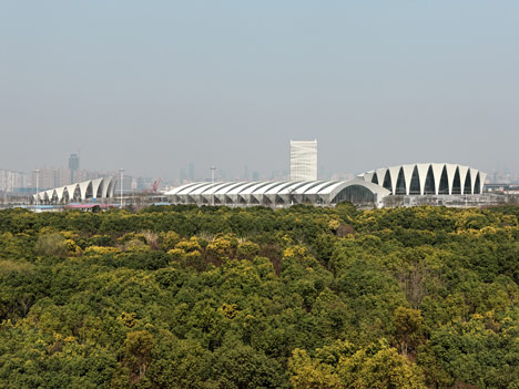 Shanghai Oriental Sports Centre by GMP Architekten Shanghai Oriental Sports Centre by GMP Architekten