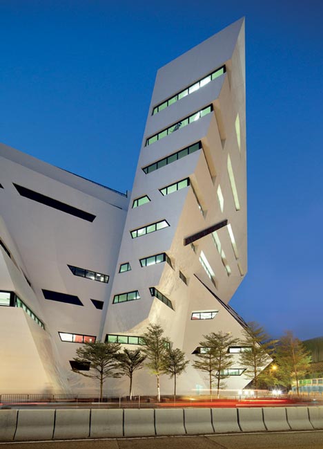 The Run Run Shaw Creative Media Centre by Daniel Libeskind The Run Run Shaw Creative Media Centre by Daniel Libeskind