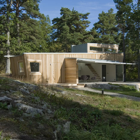 Wooden house by Schlyter/Gezelius Arkitektkontor Wooden house by Schlyter/Gezelius Arkitektkontor