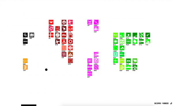 BIG transforms its website into a classic 1980s arcade game, called Arkinoid
