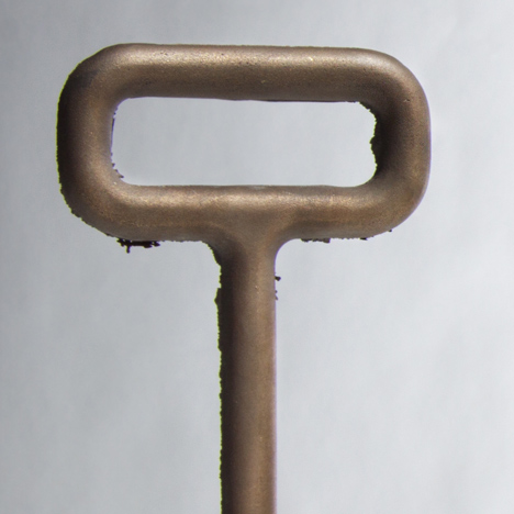 Copper Lamp 10kg by Tobias Sieber and Samuel Treindl 