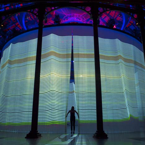 Curtain Call by Ron Arad at the Roundhouse