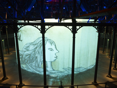 Curtain Call by Ron Arad at the Roundhouse