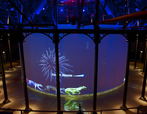 Curtain Call by Ron Arad at the Roundhouse