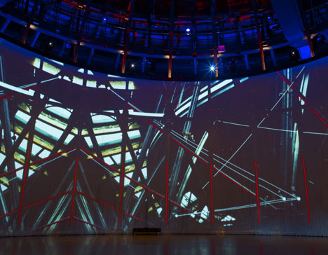 Curtain Call by Ron Arad at the Roundhouse
