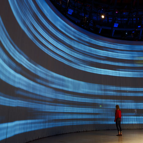 Curtain Call by Ron Arad at the Roundhouse