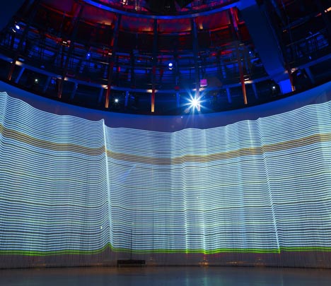 Curtain Call by Ron Arad at the Roundhouse