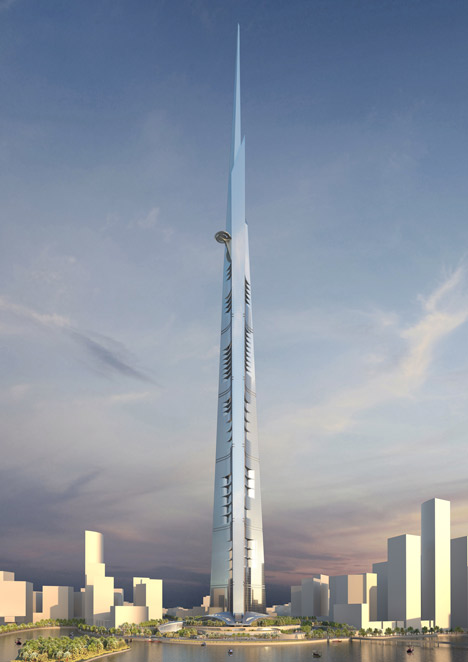 Kingdom Tower - world's tallest building to be built in Jeddah Kingdom Tower - world's tallest building to be built in Jeddah