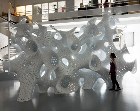 NonLin/Lin Pavilion by Marc Fornes/THEVERYMANY NonLin/Lin Pavilion by Marc Fornes/THEVERYMANY