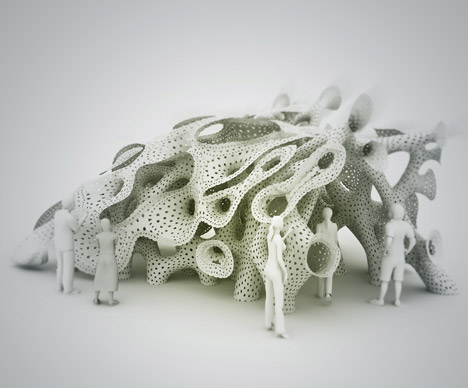 NonLin/Lin Pavilion by Marc Fornes/THEVERYMANY NonLin/Lin Pavilion by Marc Fornes/THEVERYMANY