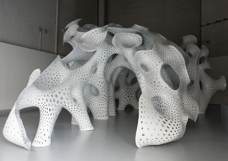 NonLin/Lin Pavilion by Marc Fornes/THEVERYMANY NonLin/Lin Pavilion by Marc Fornes/THEVERYMANY