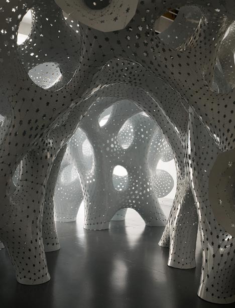 NonLin/Lin Pavilion by Marc Fornes/THEVERYMANY NonLin/Lin Pavilion by Marc Fornes/THEVERYMANY