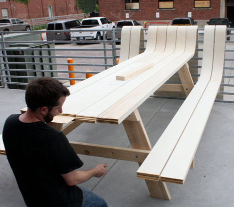 Picnic Table by Michael Beitz