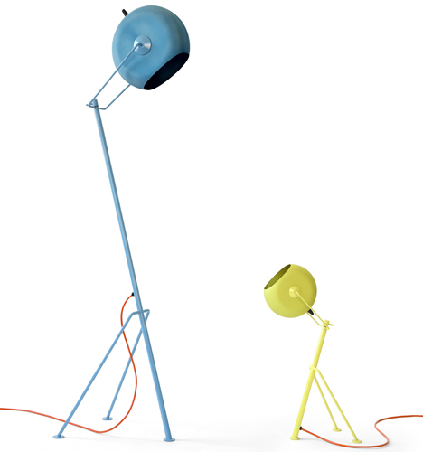 Pillhead lamps by A+Z Design Pillhead lamps by A+Z Design
